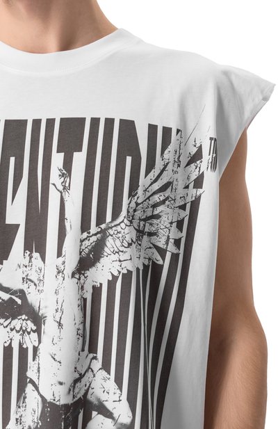 Хлопковая майка DIEGO VENTURINO, арт. DVTSSMDVI, фото 5