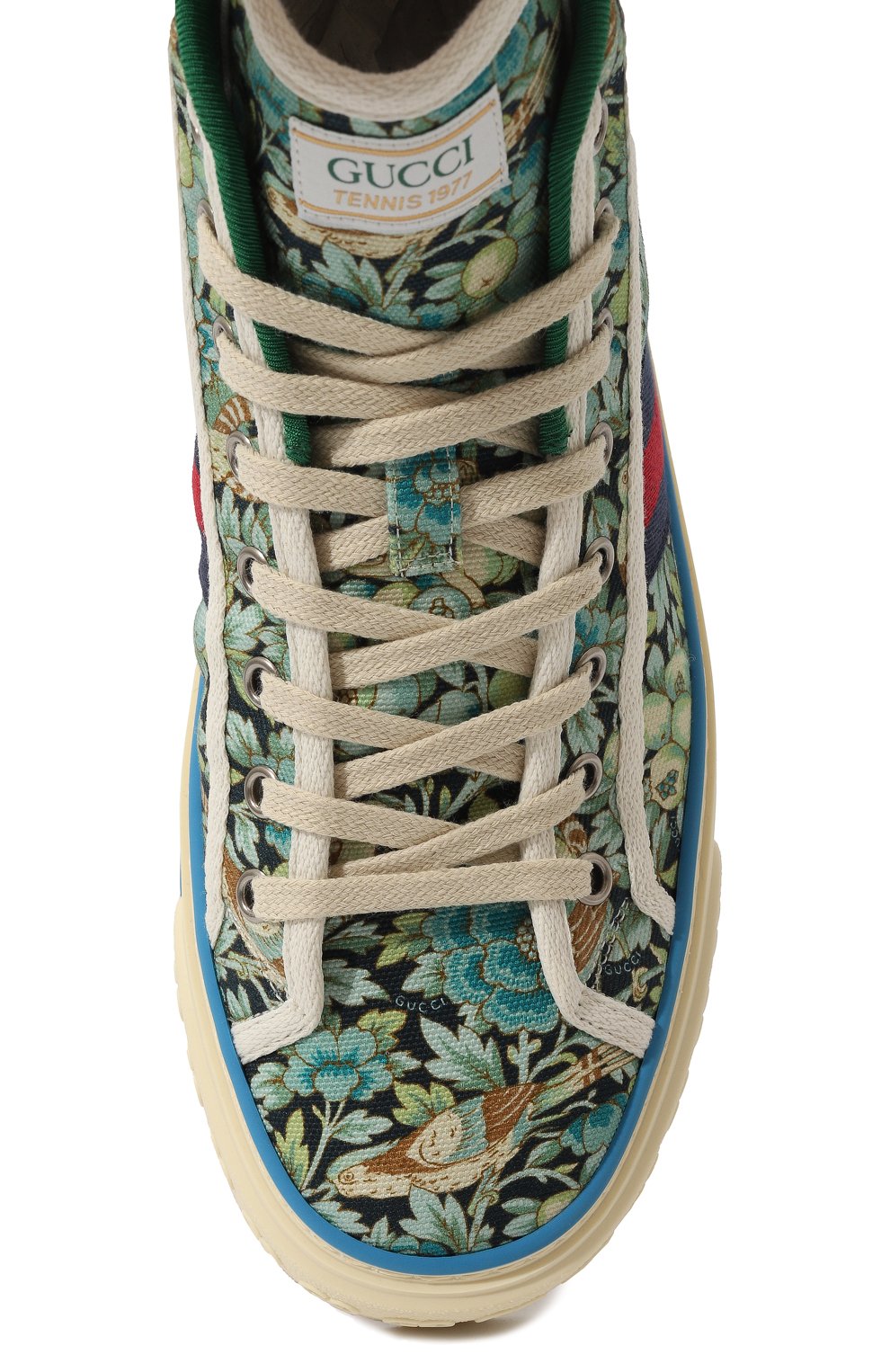 Текстильные кеды tennis 1977 GUCCI, арт. 627838 2H920, фото 6