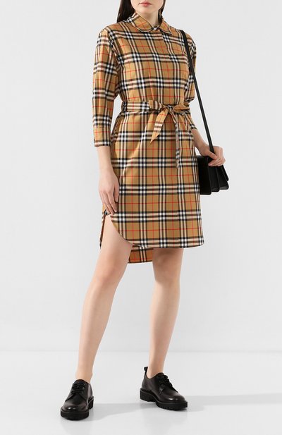 Хлопковое платье BURBERRY, арт. 8013946, фото 2