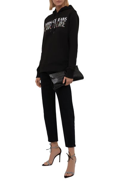 Хлопковое худи VERSACE JEANS COUTURE, арт. 71HAIF04-71DP308 R L0G0 BIJ0UX 0RGANIC/CF00F, фото 2