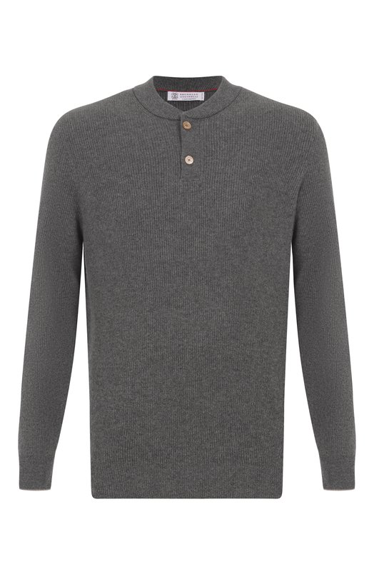 Кашемировый джемпер Brunello Cucinelli M2229551 Серый M2229551