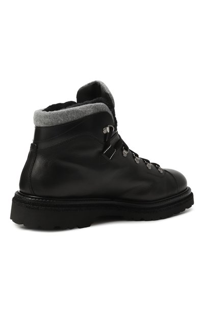 Кожаные ботинки CAMERLENGO черного цвета по цене 68150 руб., арт. 16820/FRIEND/0XF0RD M0NT0NE, фото 5 Кожаные ботинки CAMERLENGO, арт. 16820/FRIEND/0XF0RD M0NT0NE, фото 5