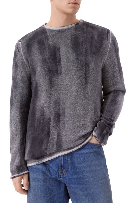 Кашемировый джемпер Never Enough MKN031 SH 1 Серый  MKN031 SH 1 Фото 3