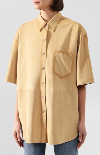 Замшевая рубашка ACNE STUDIOS, арт. AC0267, фото 3