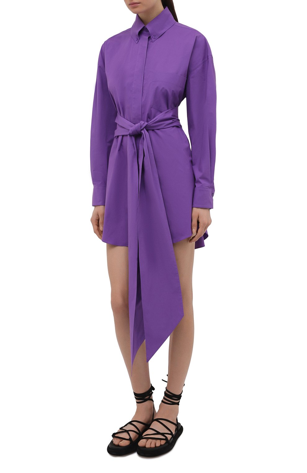 Хлопковое платье ALEXANDRE VAUTHIER, арт. 212DR1460 1459-212, фото 3
