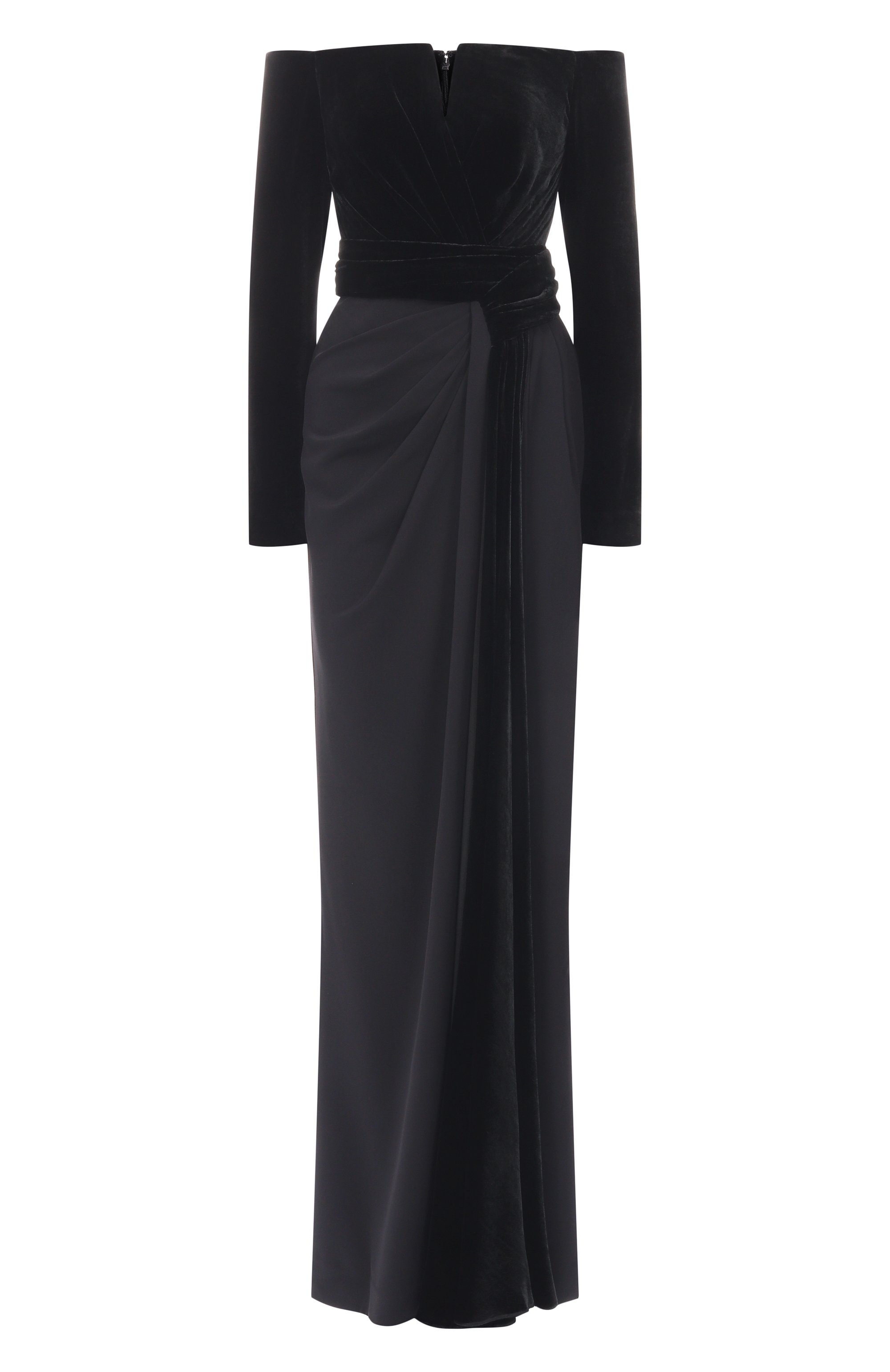 Комбинированное платье ZUHAIR MURAD, арт. FDR25034/CRCA018, фото 1