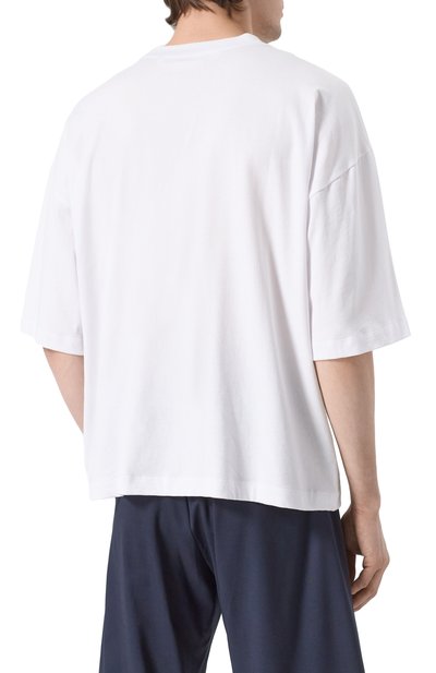 Хлопковая футболка ISABEL BENENATO, арт. UJ02S25, фото 4