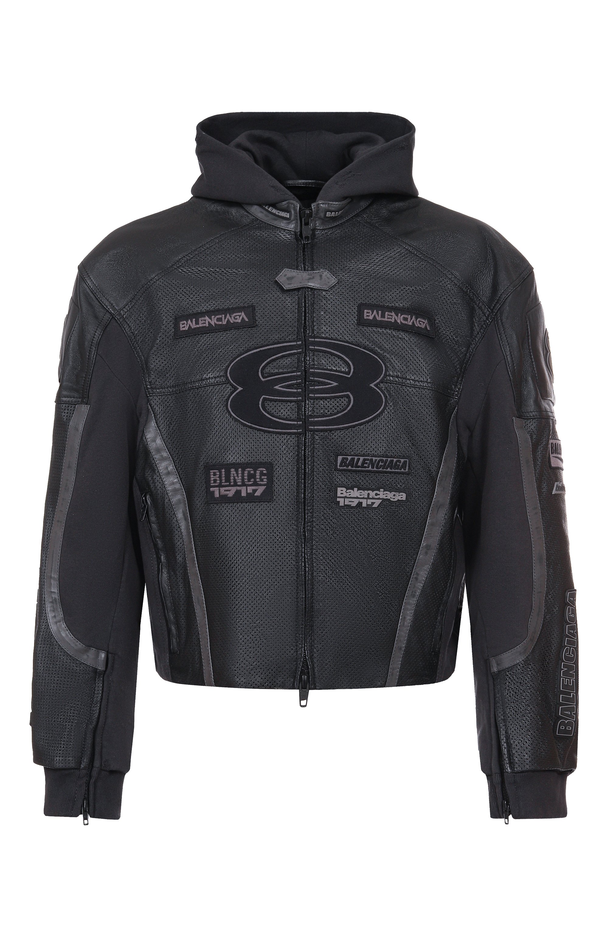 Кожаная куртка BALENCIAGA, арт. 830894/TSS01, фото 1