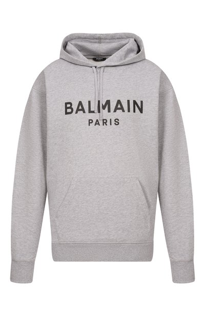 Мужской хлопковое худи BALMAIN, арт. GH1JR007/BD46