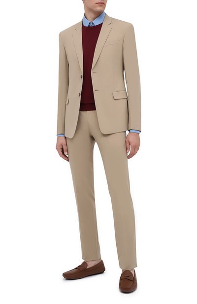 Кожаные мокасины PRADA, арт. 2DD158-053-F0BW5-U00I, фото 2