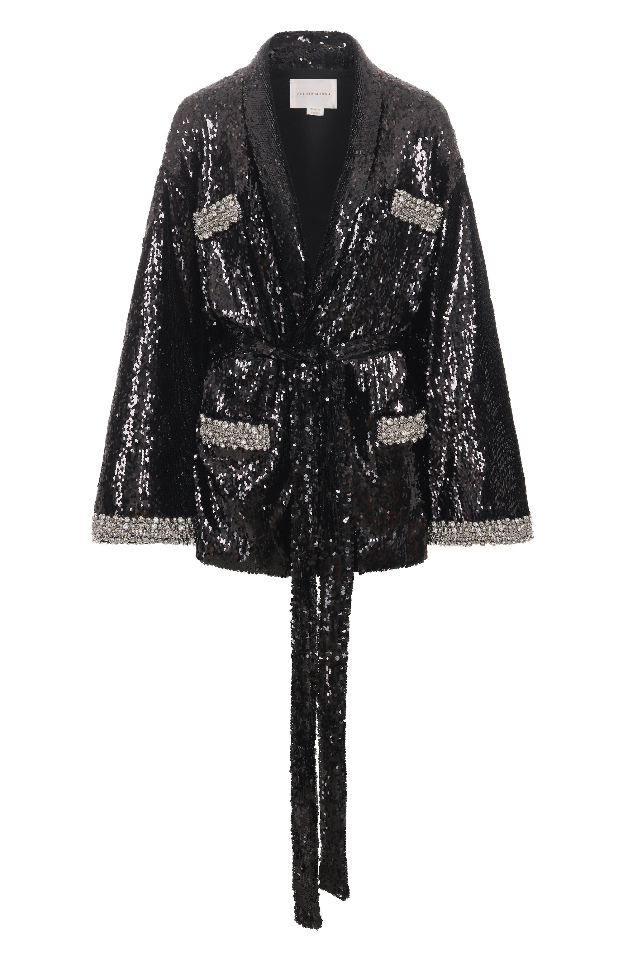Жакет с отделкой пайетками ZUHAIR MURAD, арт. PTU25035/EMSE013, фото 1