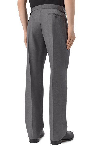 Шерстяные брюки DOLCE & GABBANA, арт. GP1A2T/HU2BL, фото 4