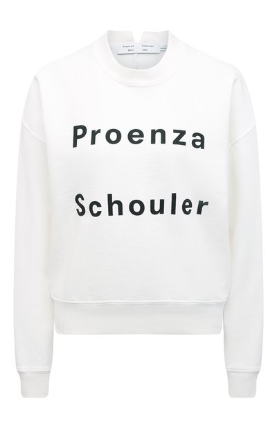 Женский хлопковый свитшот PROENZA SCHOULER WHITE LABEL, арт. WL2214144-JC149