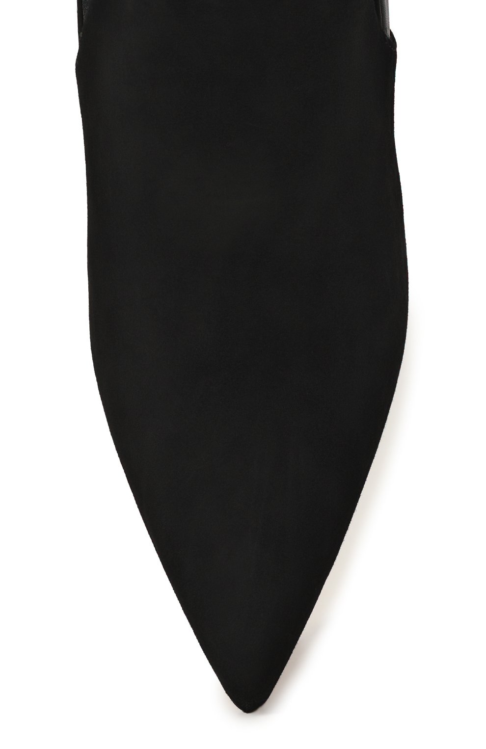 Замшевые ботильоны BOSS черного цвета по цене 34550 руб., арт. 50523359, фото 6 Замшевые ботильоны BOSS, арт. 50523359, фото 6