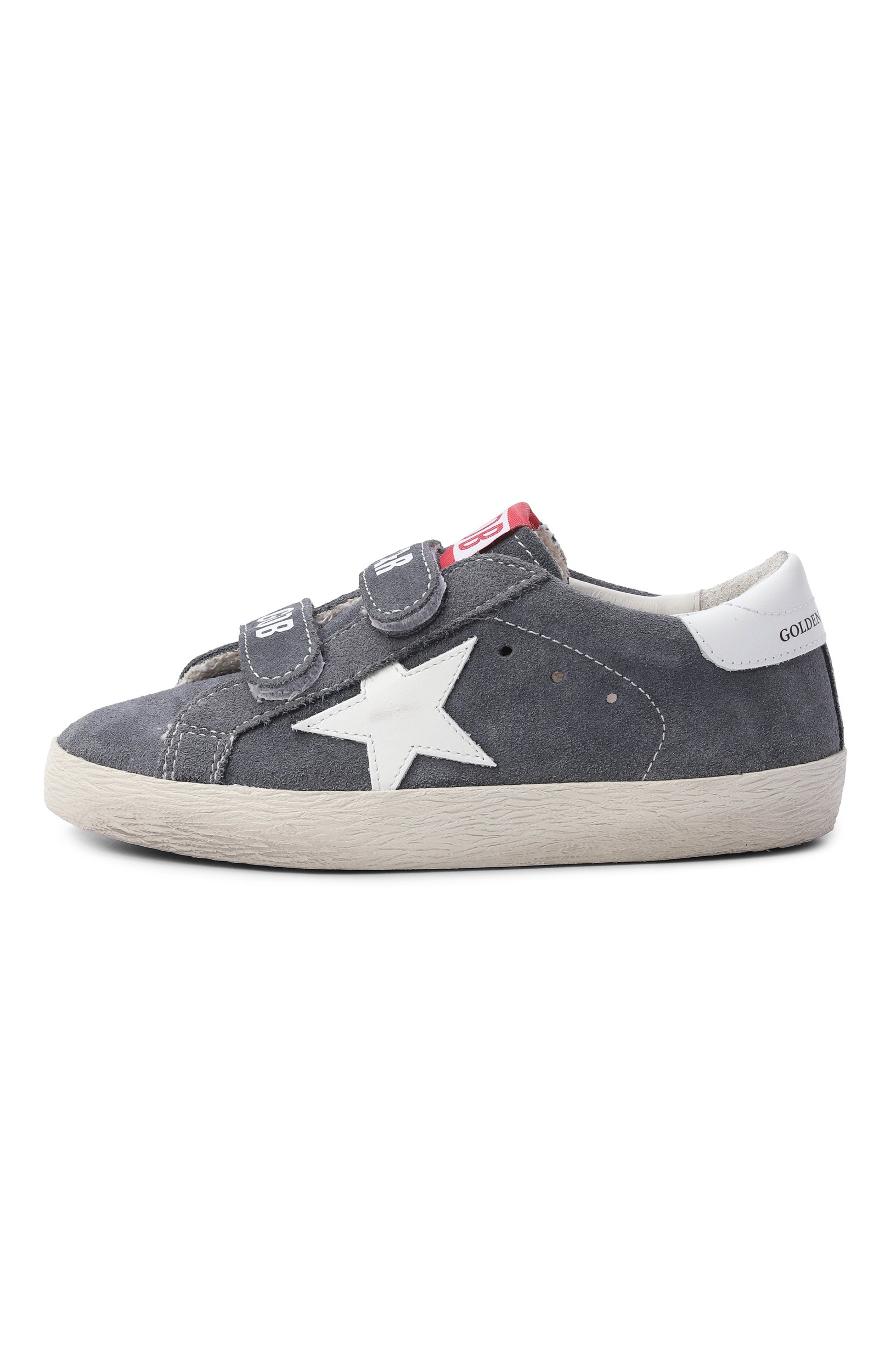 Замшевые кеды old school GOLDEN GOOSE DELUXE BRAND серого цвета по цене 29950 руб., арт. GYF00111.F008036.50669, фото 2 Замшевые кеды old school GOLDEN GOOSE DELUXE BRAND, арт. GYF00111.F008036.50669, фото 2