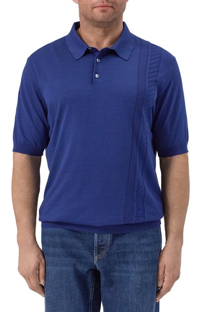 Поло из хлопка и шелка ZILLI, арт. KBP002M0142VFWS00/62, фото 3