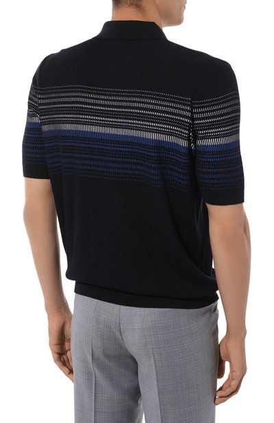 Поло из шелка и хлопка ZILLI, арт. KZP002M0142VCC000, фото 4