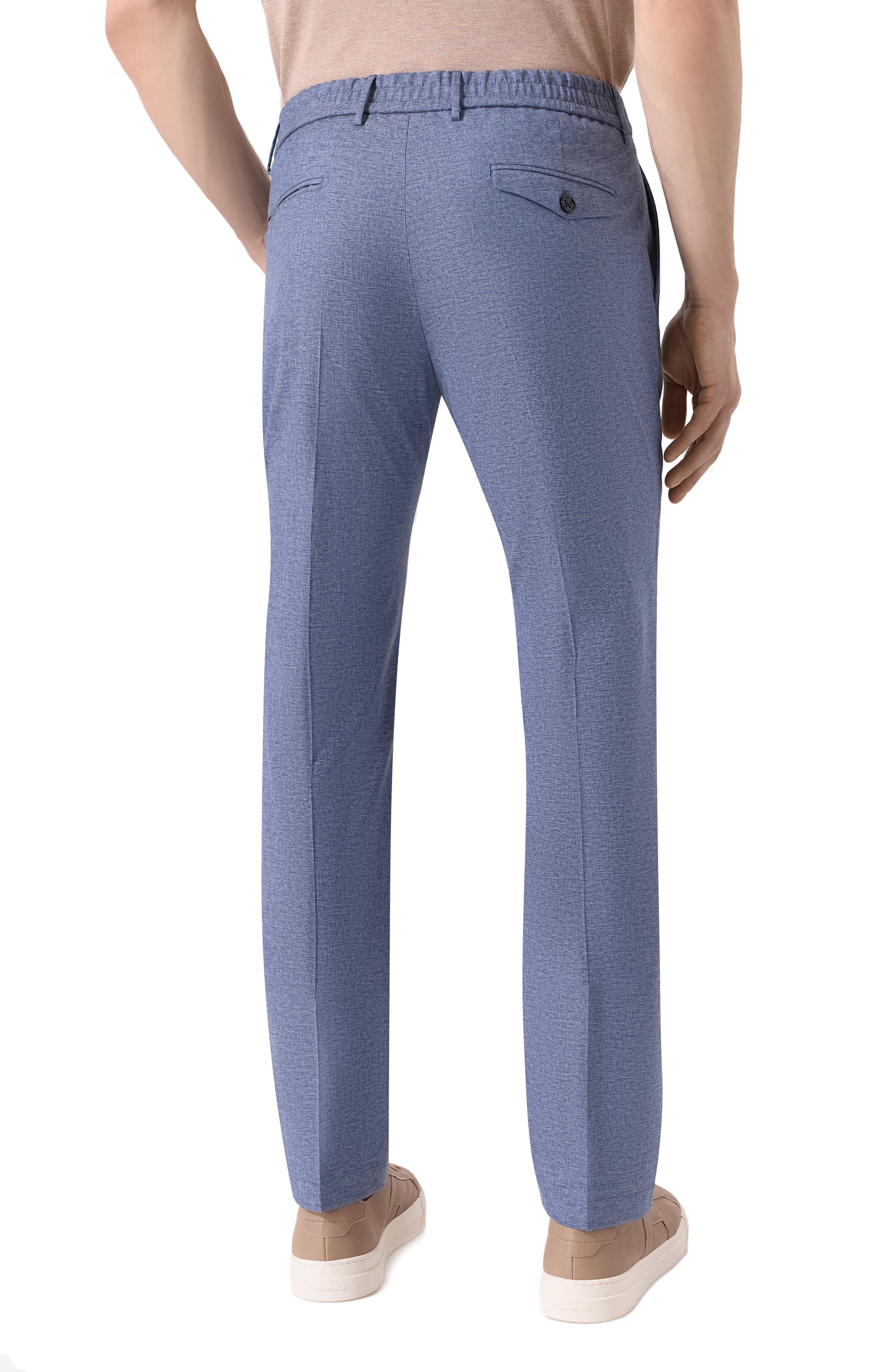 Брюки из шерсти и хлопка BERWICH, арт. BERT0/GB1866, фото 4