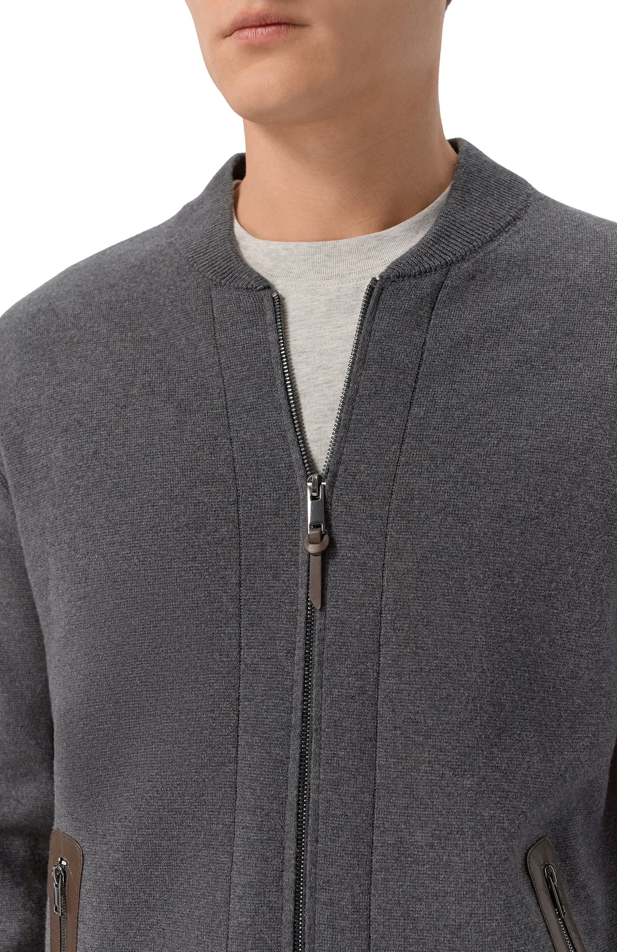 Кардиган из шерсти и хлопка 12 STOREEZ, арт. 136610, фото 5