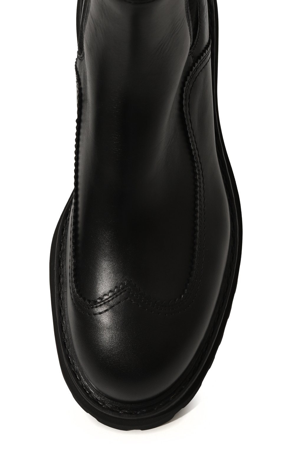 Кожаные челси CAMERLENGO черного цвета по цене 45950 руб., арт. 16662/PRINCES NER0, фото 6 Кожаные челси CAMERLENGO, арт. 16662/PRINCES NER0, фото 6