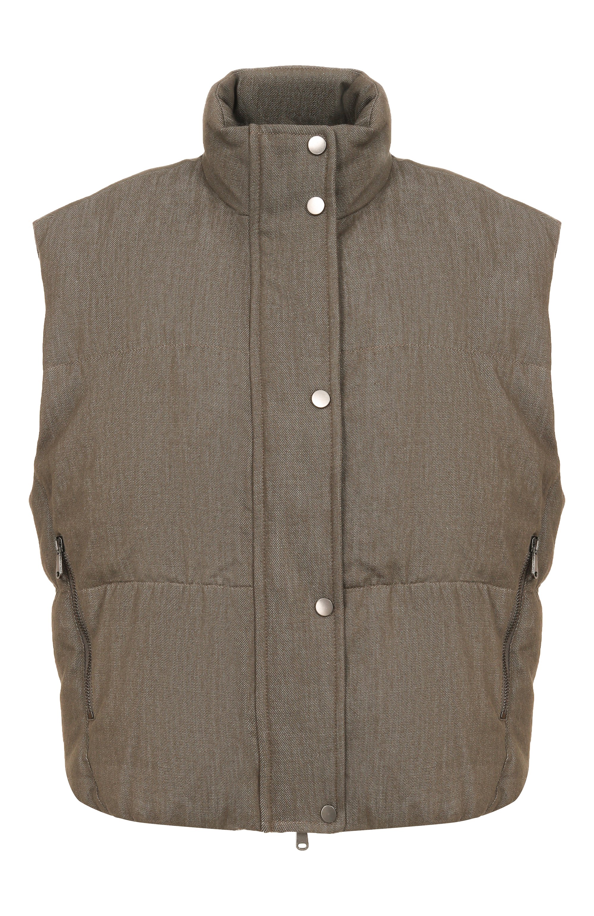 Хлопковый жилет BRUNELLO CUCINELLI, арт. MB1257605, фото 1