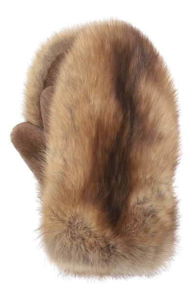Женские меховые варежки из соболя и норки FURLAND, арт. 0086719750027100012