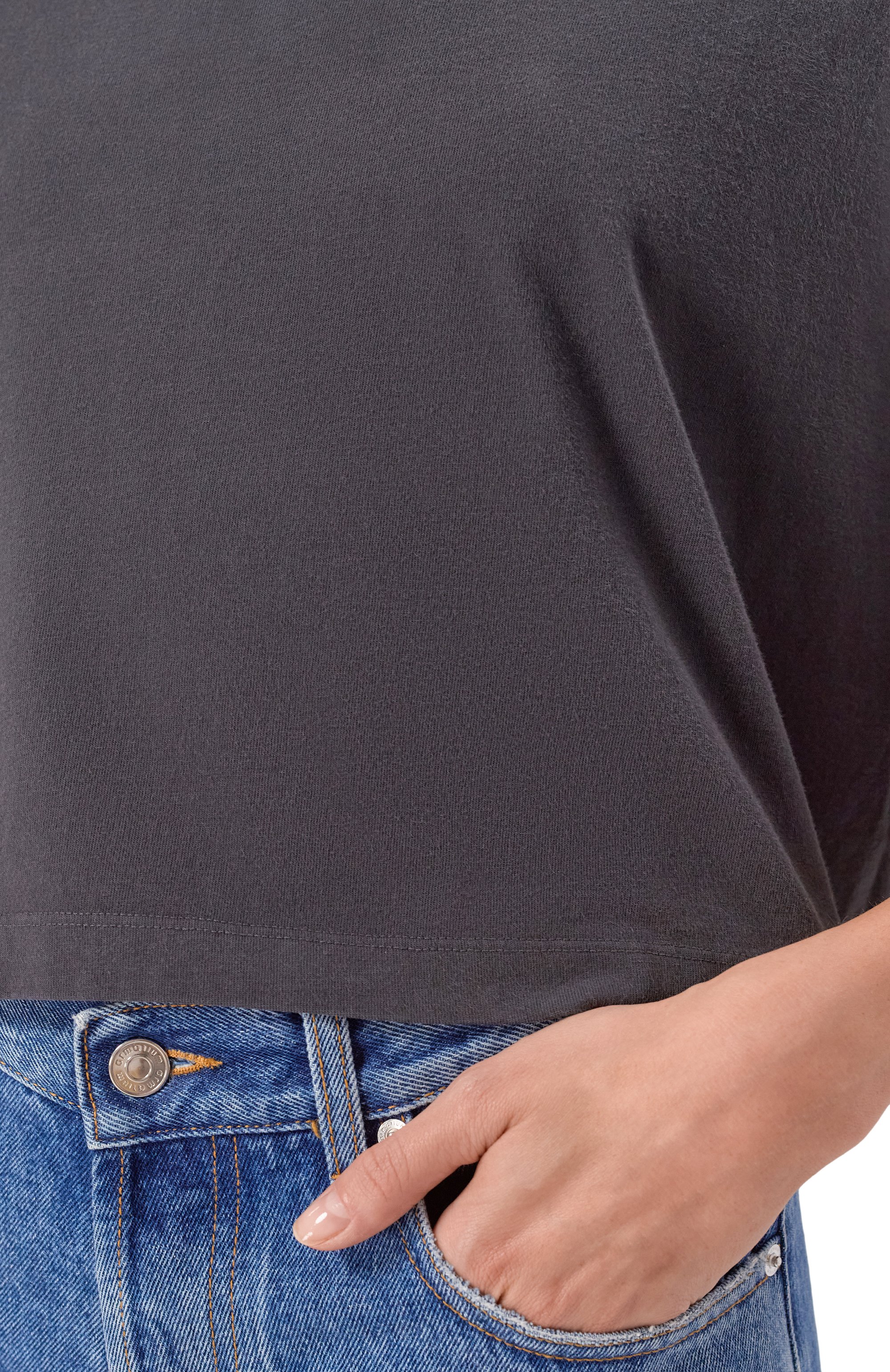 Хлопковая футболка arli AGOLDE, арт. A7370-1521, фото 5