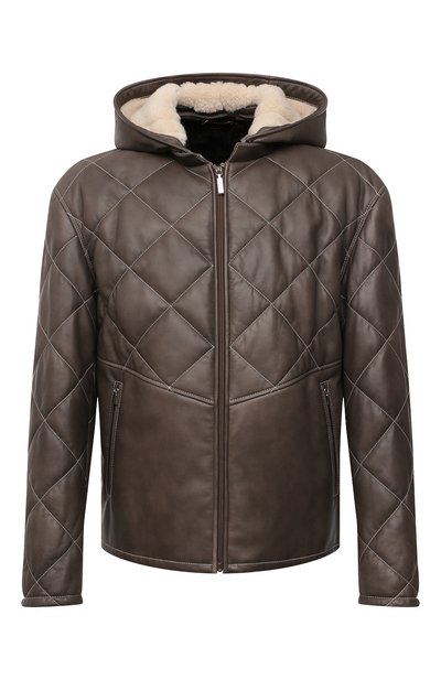Мужская кожаная куртка ZILLI, арт. MAW-KYLE0-01985/0003