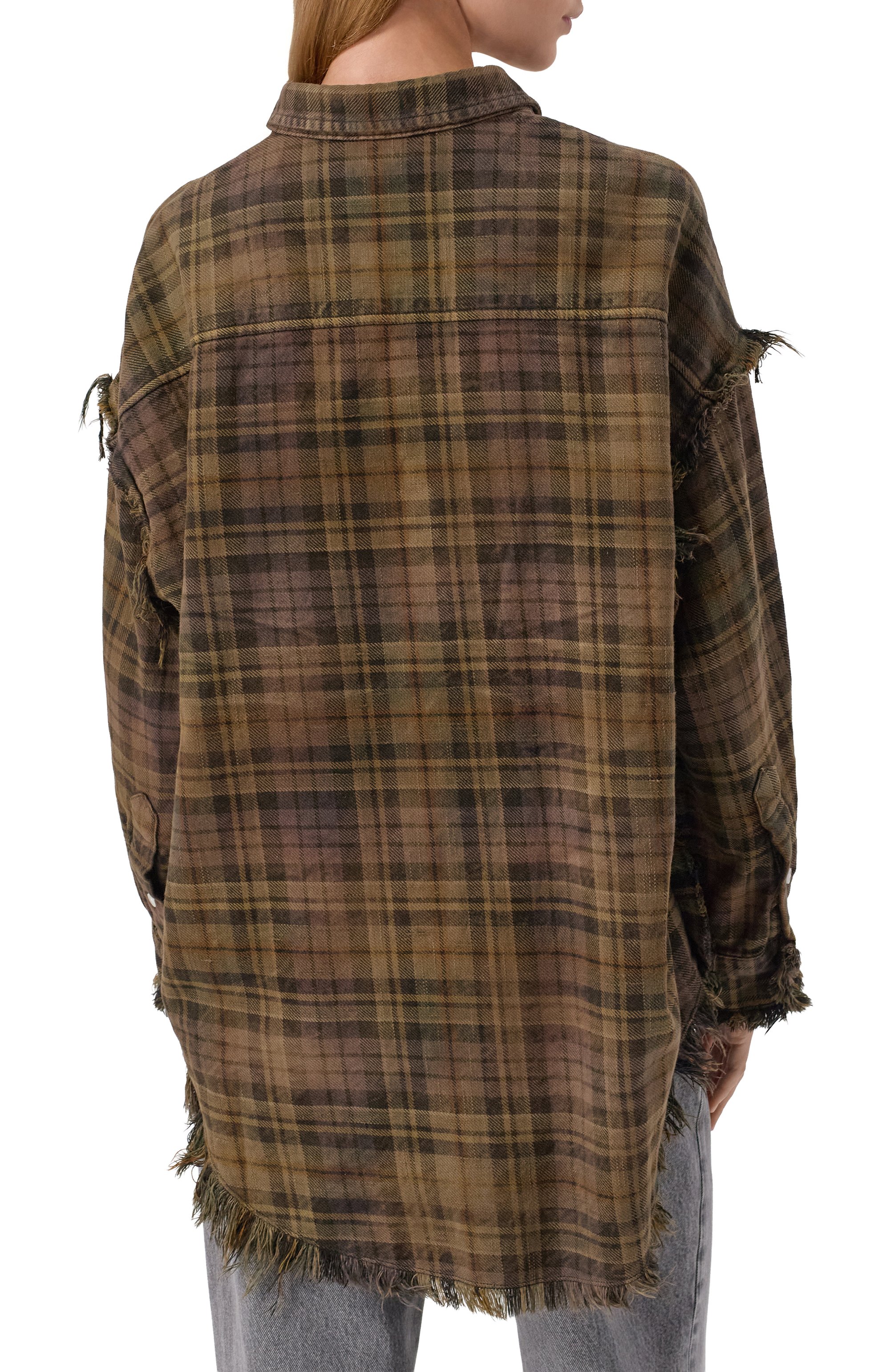 Хлопковая рубашка R13, арт. R13WR075-R607B, фото 4