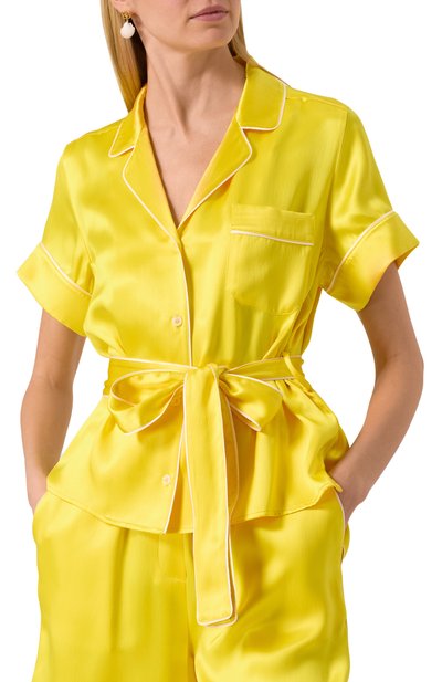 Шелковая блузка DOLCE & GABBANA, арт. F5S23T/FU1NU, фото 3