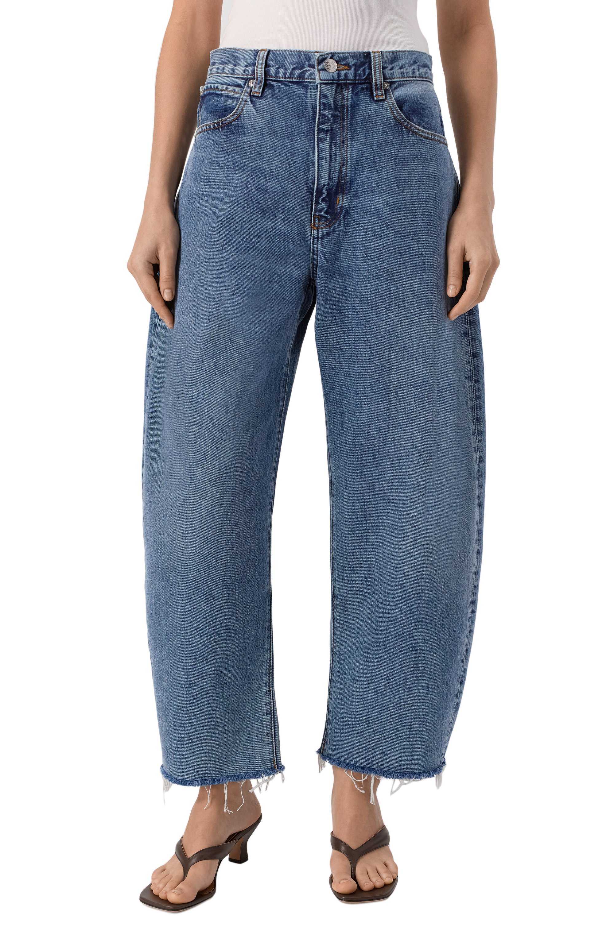 Джинсы the bubble crop FRAME DENIM, арт. 2027RF210, фото 3