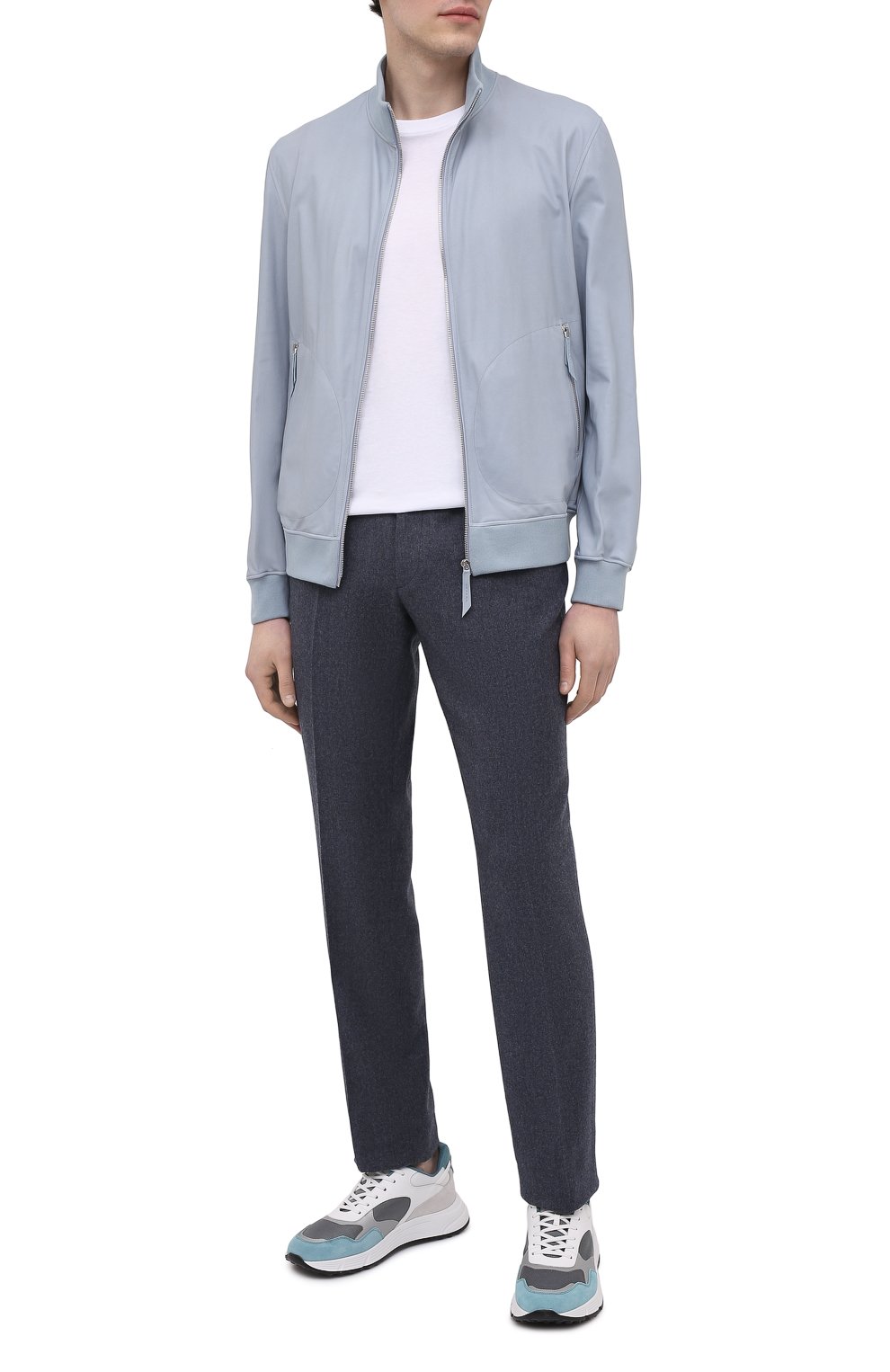 Комбинированные кроссовки HOGAN, арт. HXM5630DM90PI8, фото 2