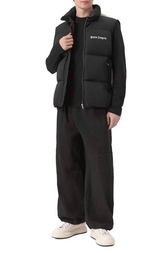 Пуховый жилет 8 Moncler Palm Angels Moncler Genius 1A00015/M2563 Чёрный  1A00015/M2563 Фото 2