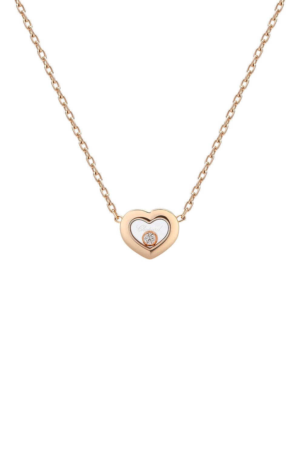 Колье CHOPARD бесцветного цвета по цене 370500 руб., арт. 81A054-5001, фото 1 Колье CHOPARD, арт. 81A054-5001, фото 1