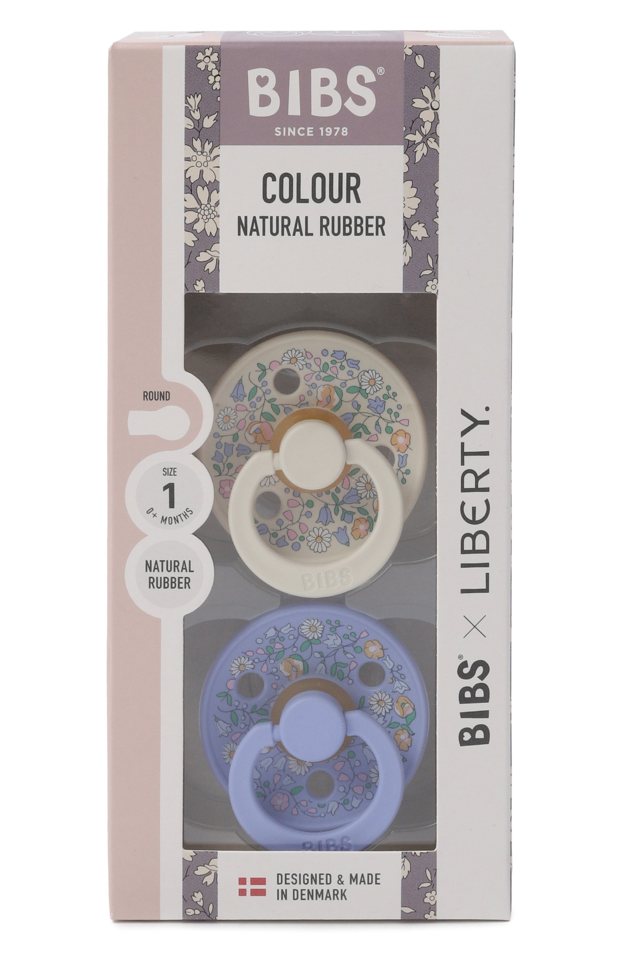Набор из двух пустышек bibs x liberty BIBS, арт. 11035101, фото 1