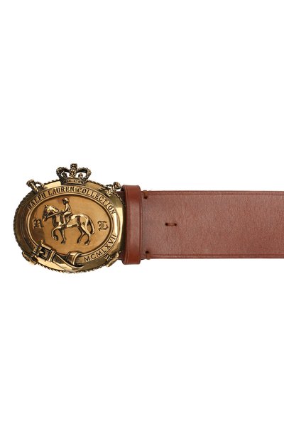 Кожаный ремень RALPH LAUREN, арт. 404761817, фото 3