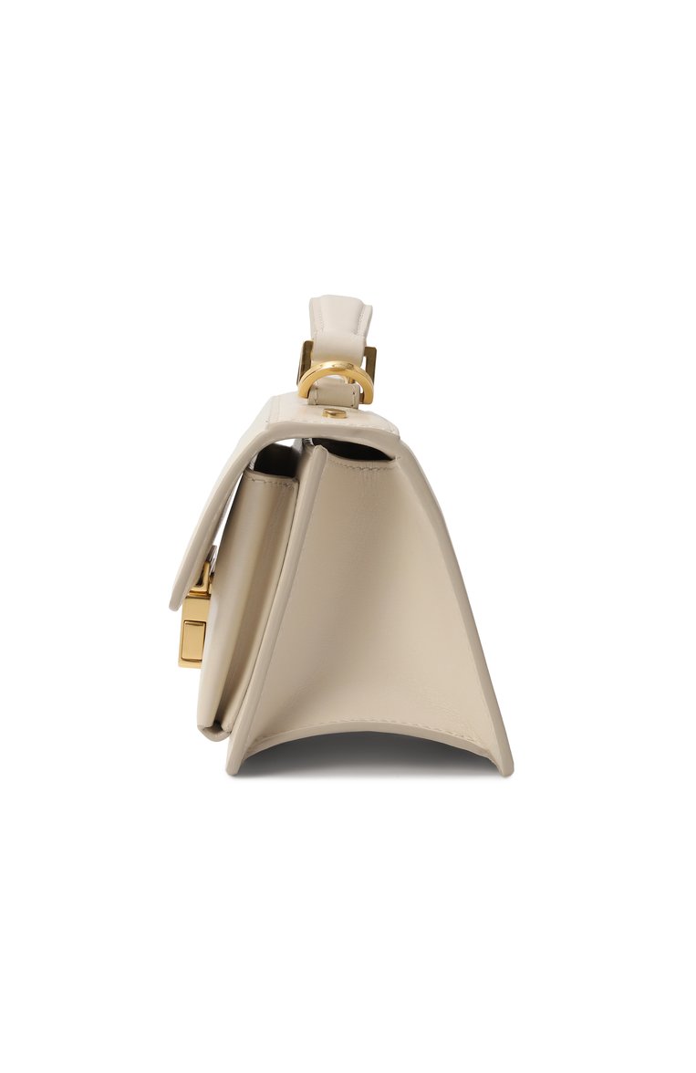 Женская сумка venezia small GOLDEN GOOSE DELUXE BRAND кремового цвета, арт. GWA00468.A000565 | Фото 4 (Материал: Натуральная кожа; Размер: small; Ремень/цепочка: На ремешке)