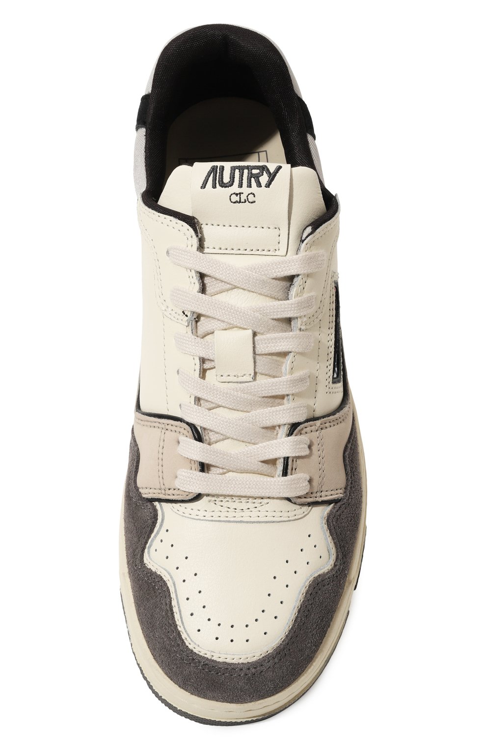 Кожаные кеды clc AUTRY светло-серого цвета по цене 24400 руб., арт. A100R0LMUN01, фото 6 Кожаные кеды clc AUTRY, арт. A100R0LMUN01, фото 6