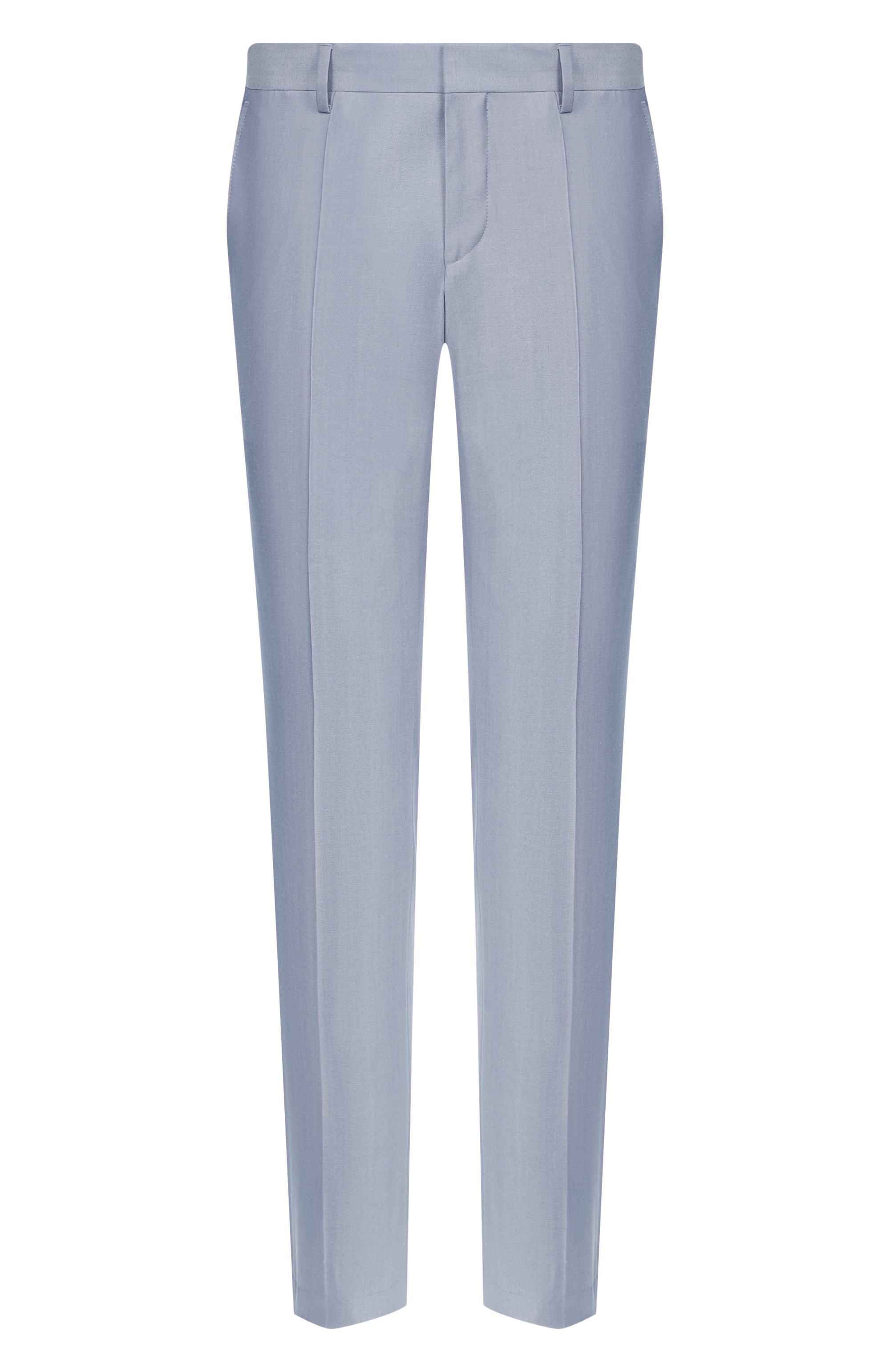 Брюки из хлопка и вискозы BOSS, арт. 50540837, фото 1