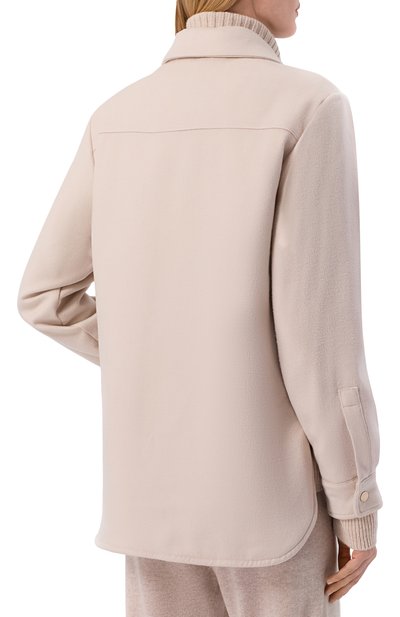 Куртка-рубашка из шерсти и кашемира MOORER, арт. KINSALE/LS9, фото 4