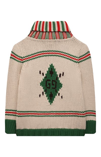 Шерстяной кардиган GUCCI, арт. 653631/XKBWM, фото 2