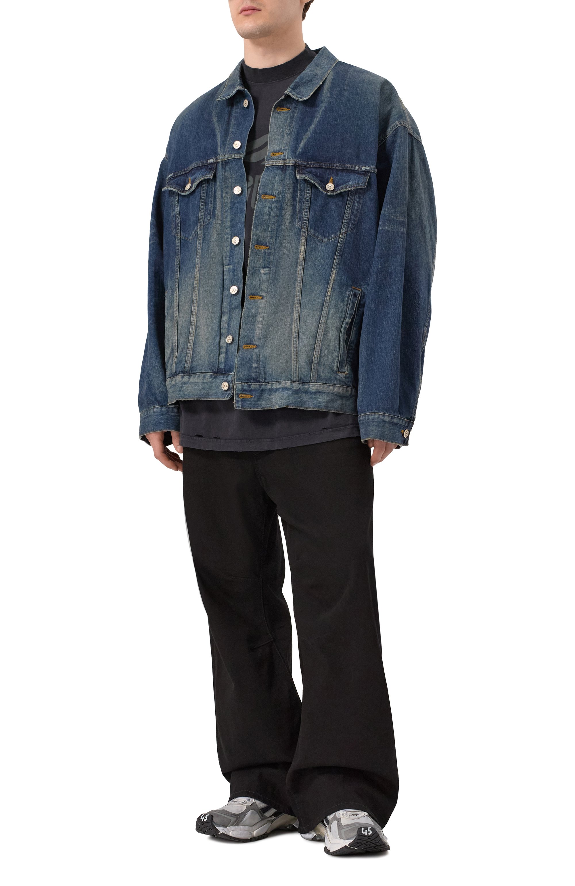 Хлопковая футболка BALENCIAGA, арт. 787349/TRVS8, фото 2