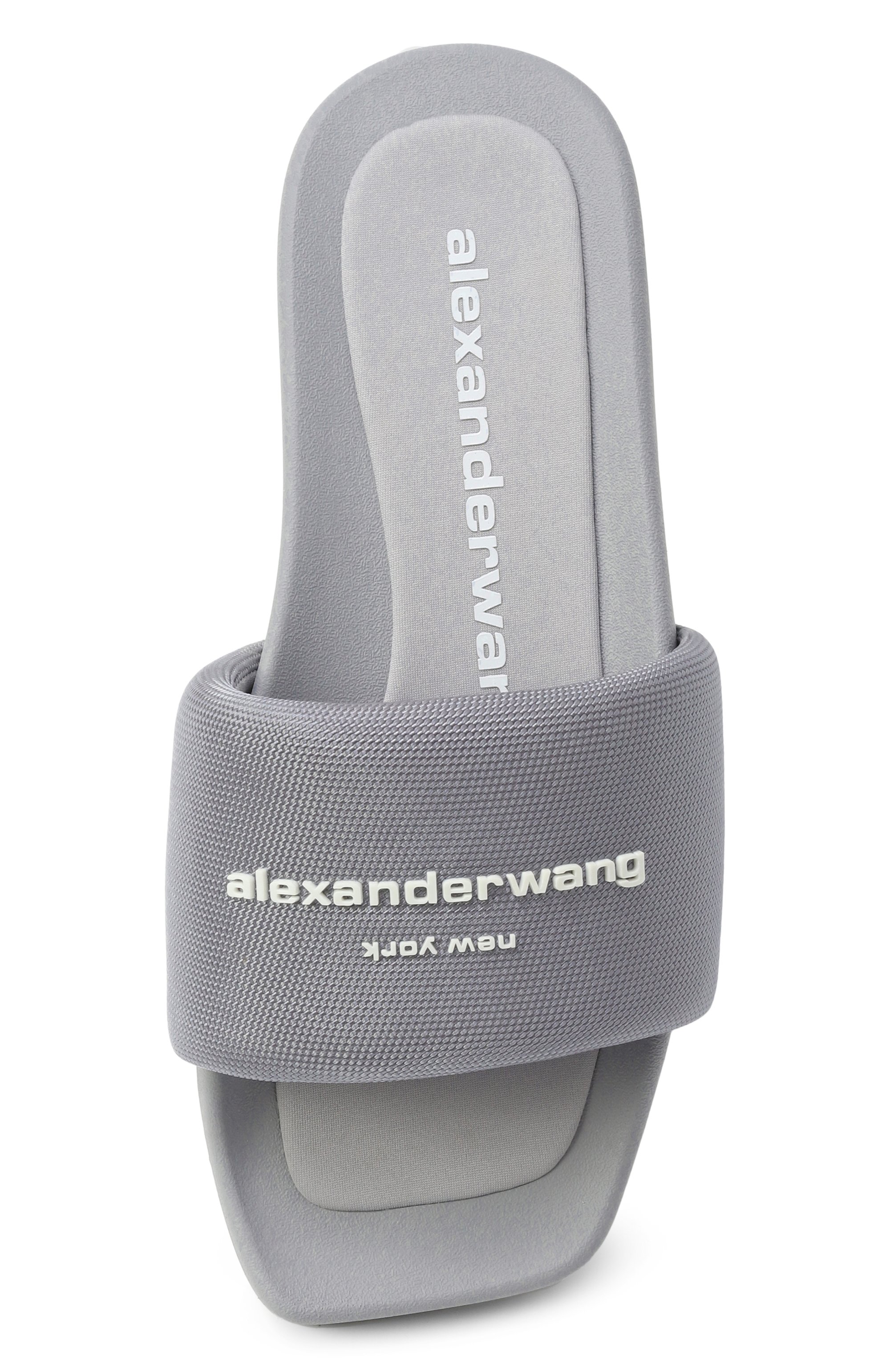 Текстильные шлепанцы ALEXANDER WANG, арт. 30221S059, фото 6