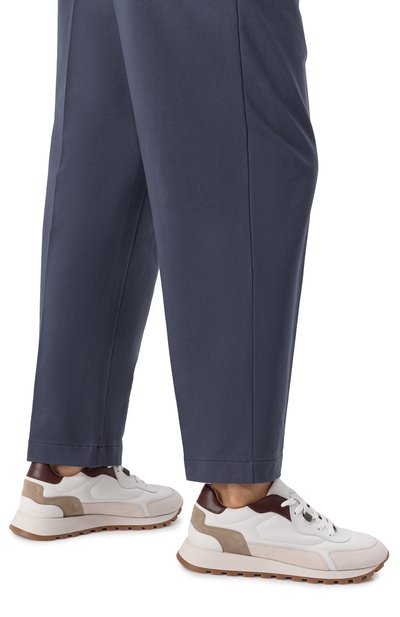 Кожаные кроссовки BRUNELLO CUCINELLI, арт. MZGSG3028P, фото 3