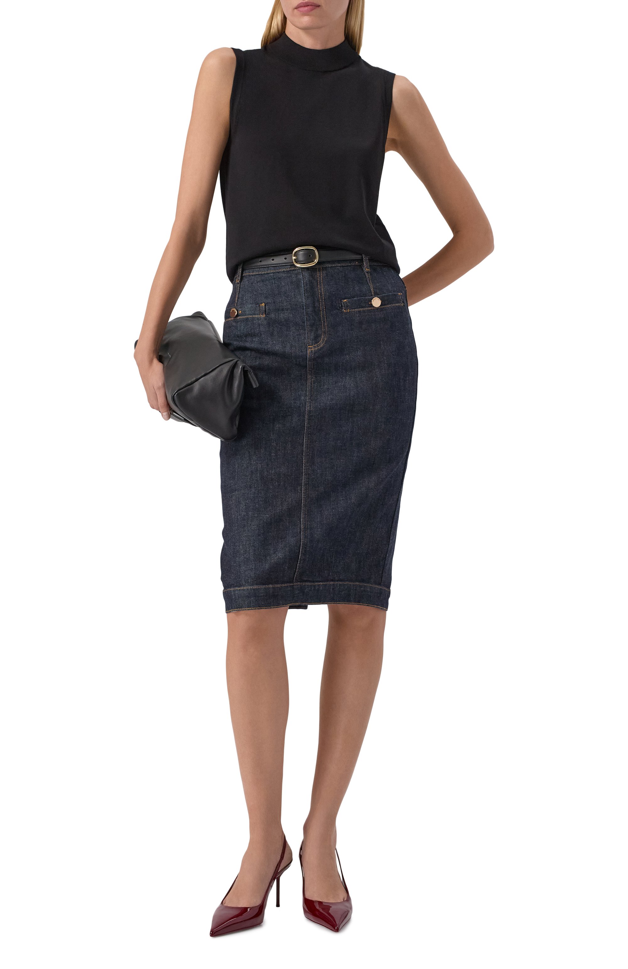 Топ из вискозы WEEKEND MAX MARA, арт. NAZI0NE, фото 2