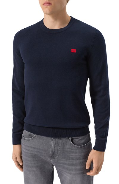 Хлопковый джемпер HUGO, арт. 50475083, фото 3