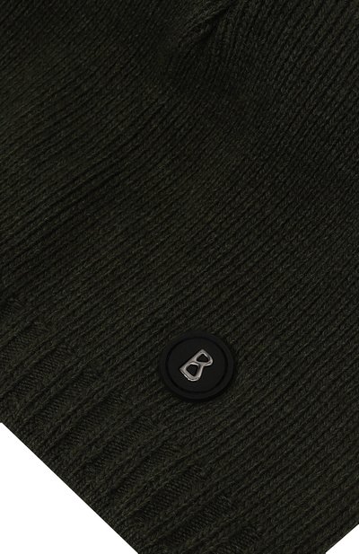 Шапка из шерсти и вискозы BOGNER хаки цвета по цене 12800 руб., арт. 98656087, фото 3 Шапка из шерсти и вискозы BOGNER, арт. 98656087, фото 3