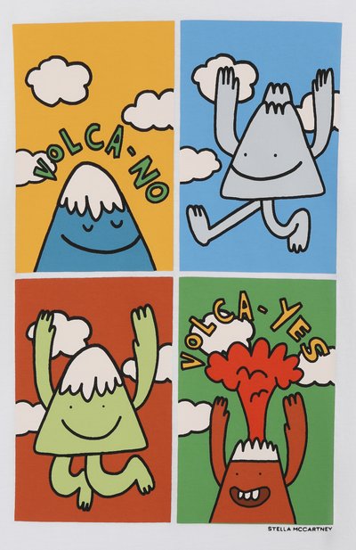 Хлопковая футболка STELLA MCCARTNEY, арт. TX8Q11, фото 3