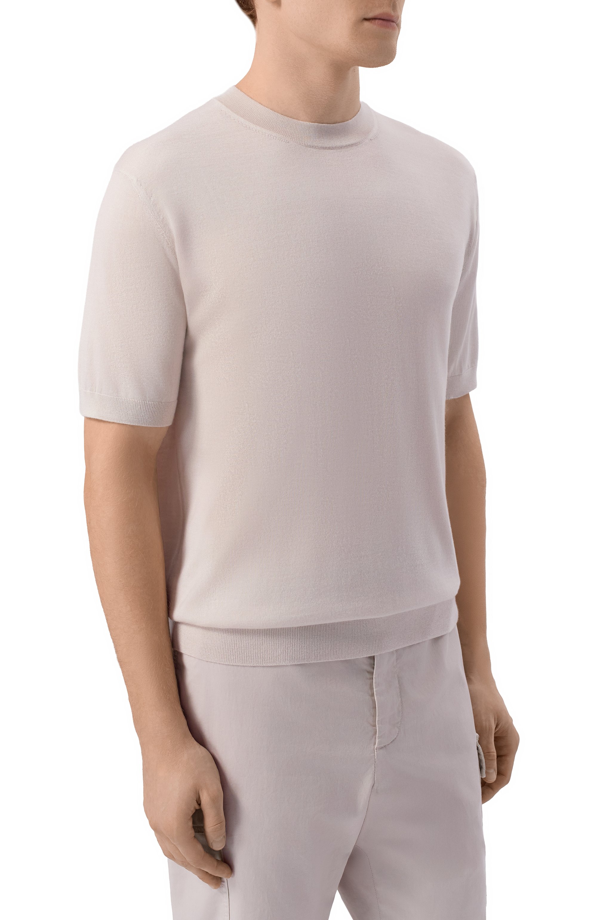 Джемпер из кашем ира и шелка BRIONI, арт. UMR00L/P1K82, фото 3