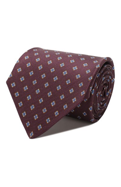 Мужской шелковый галстук KITON, арт. UCRVKLC08F16
